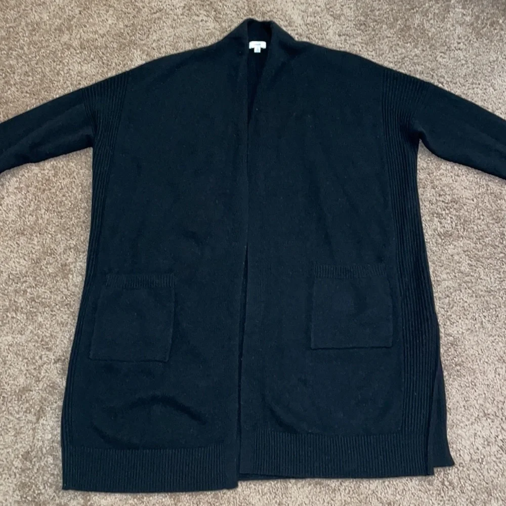 Vince wool cashmere long cardigan - Picture 10 of 12